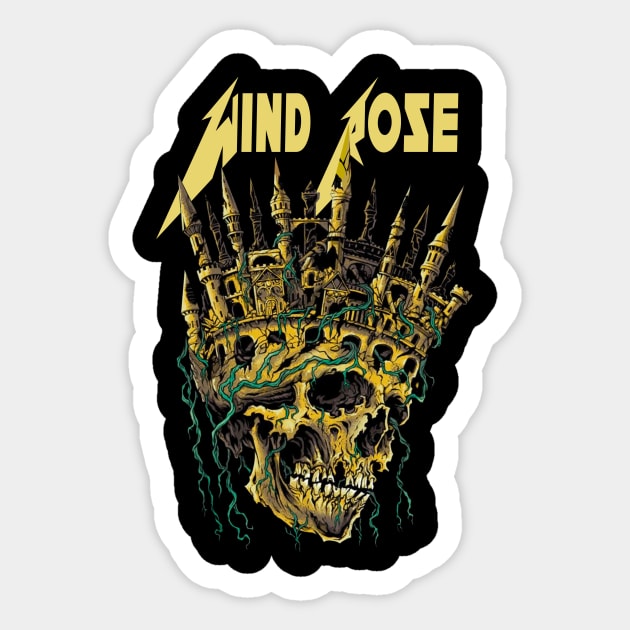 WIND ROSE MERCH VTG Sticker by rdsgnnn